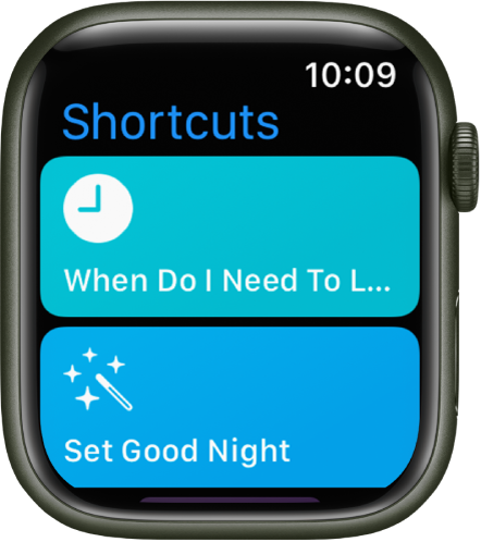 apple watch shortcuts