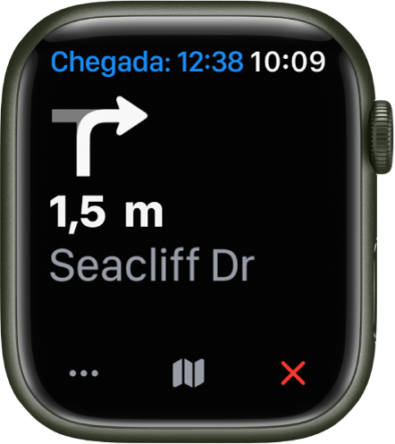 Obter indicações no Apple Watch - Suporte Apple (PT)