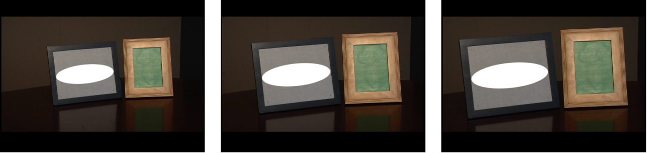 Canvas mit einem Objekt und Tracking nach „Position“, „Skalieren“ und „Rotation“