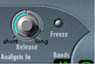 Figure. EVOC 20 PS Freeze button.