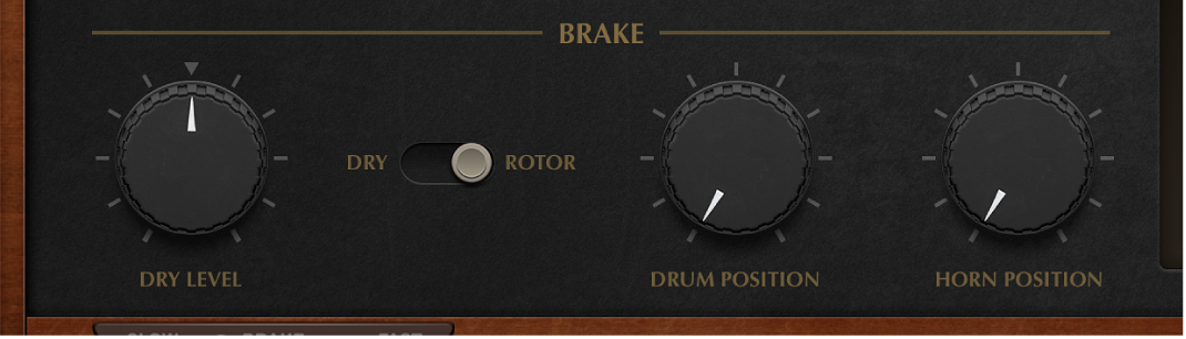 Abbildung. Vintage B3 Rotor Cabinet Brake-Parameter