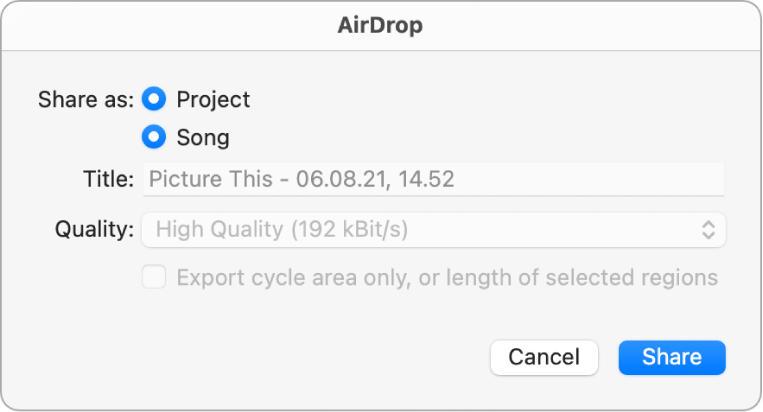 airdrop on mac logic pro x