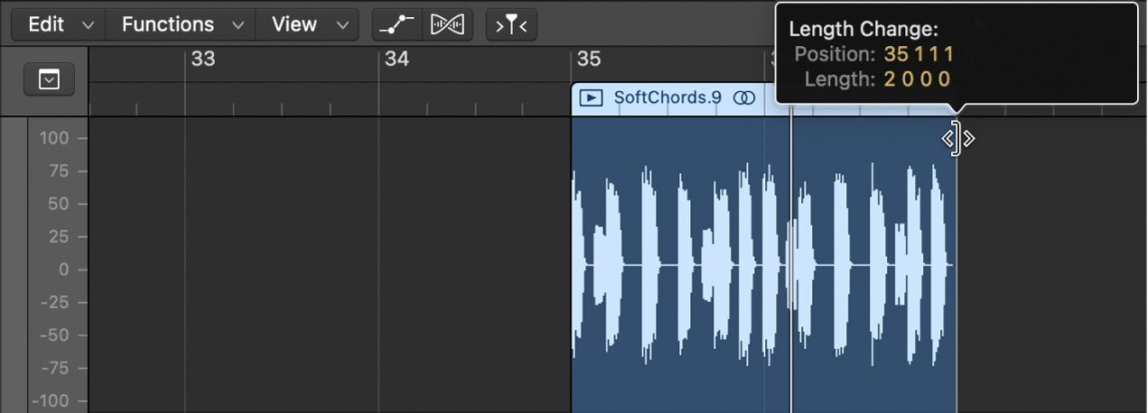mac audio editing define tracks