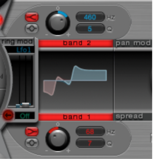 그림. TR-909 EQ 설정.