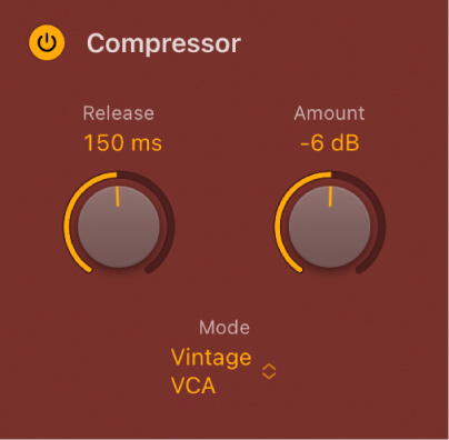 그림. Phat FX Compressor 파라미터.