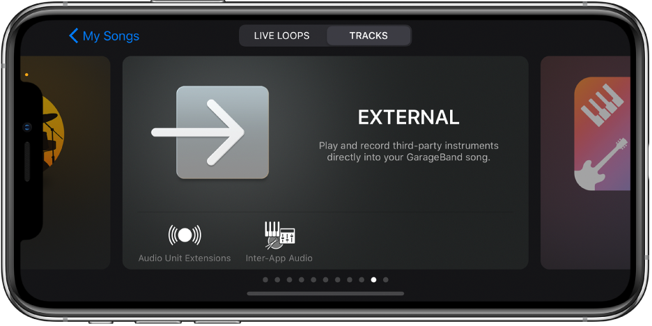 Use Other Music Apps With Garageband For Iphone - Apple Support