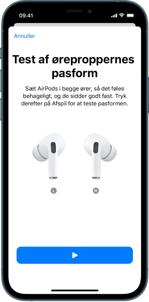 i gang med AirPods - Apple-support