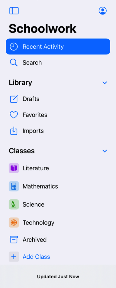 Schoolwork Glossary - Apple Support