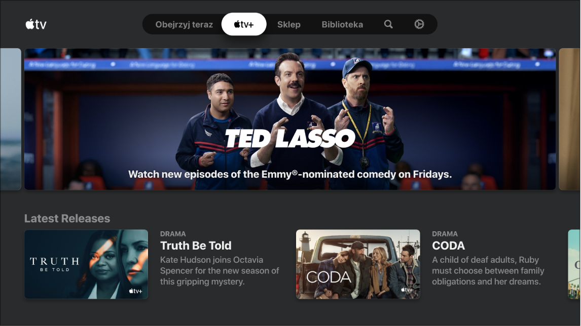 Ekran Apple TV+