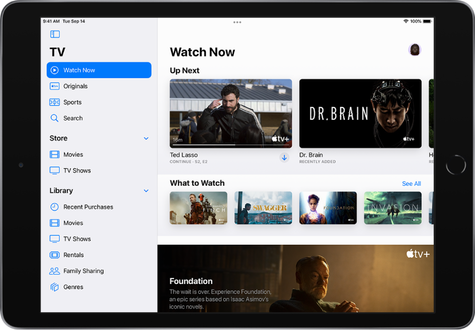 Get Shows Movies And More In The Apple Tv App On Ipad Apple Support