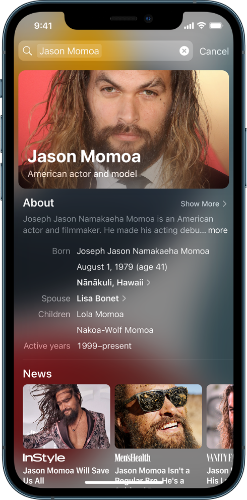 Use iPhone to search – Apple Support (UK)