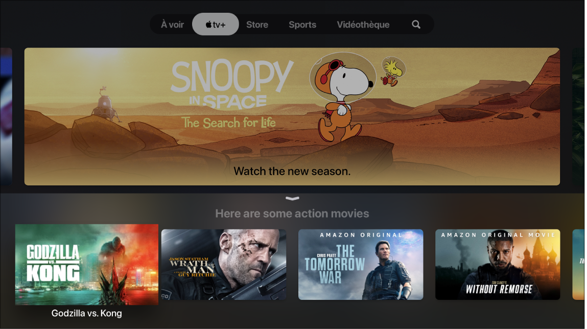 Résultats de recherche de Siri