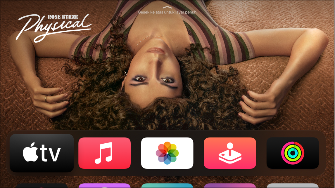App Apple TV di Layar Utama