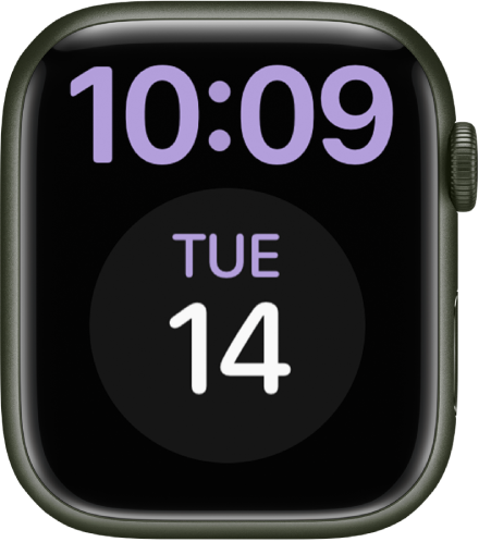 apple watch digital face