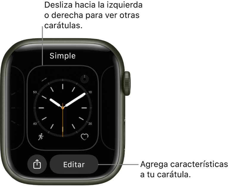 caratula para apple watch