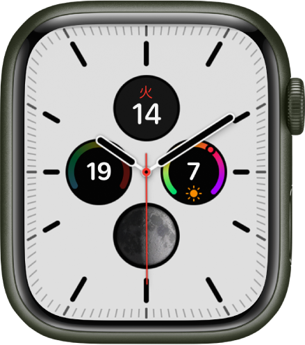 Apple Watchの文字盤と機能 Apple サポート 日本