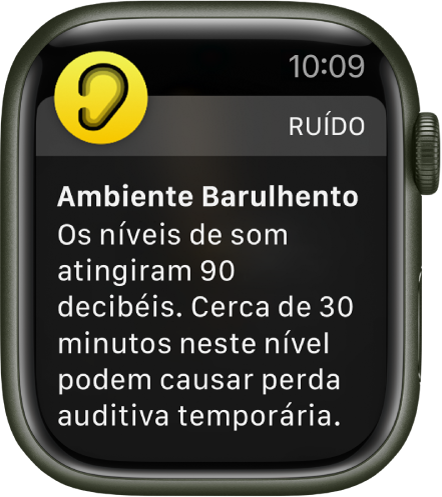nao estou recebendo notificações no apple watch