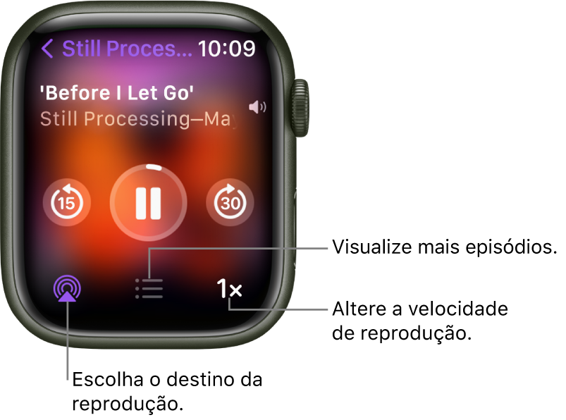 podcast no apple watch