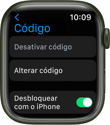 desbloqueio apple watch