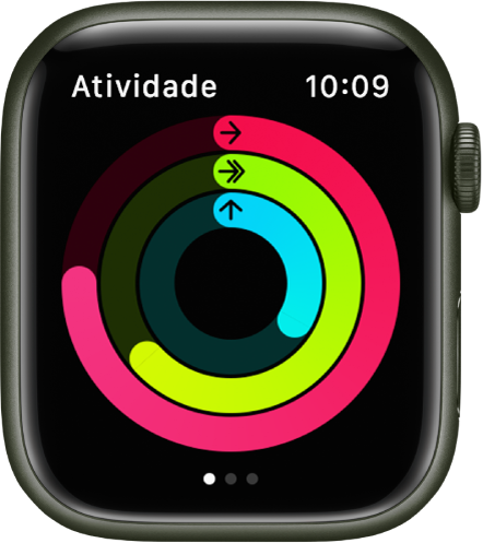 apple watch pausando exercício
