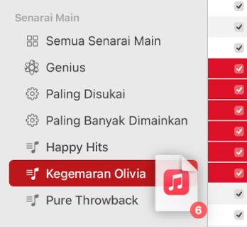 Album sedang diseret ke senarai main. Senarai main diserlahkan.