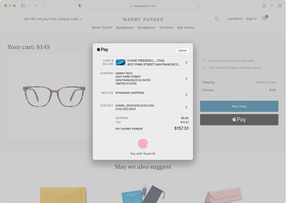 Pay with Apple Pay in Safari on Mac Apple Support