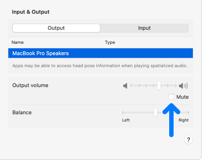 macbook internal speakers missing