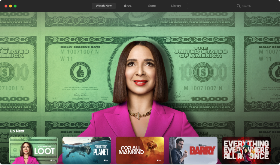 顯示「立即觀看」的畫面