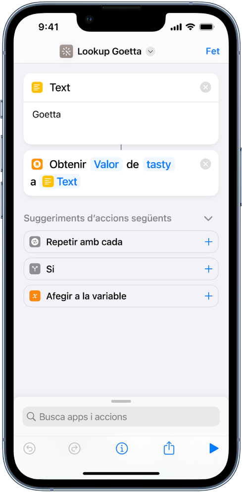 Avís d’error a l’editor de dreceres.