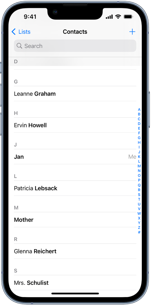 The result of a shortcut showing multiple contacts being added.