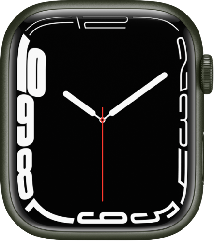 The Contour watch face.