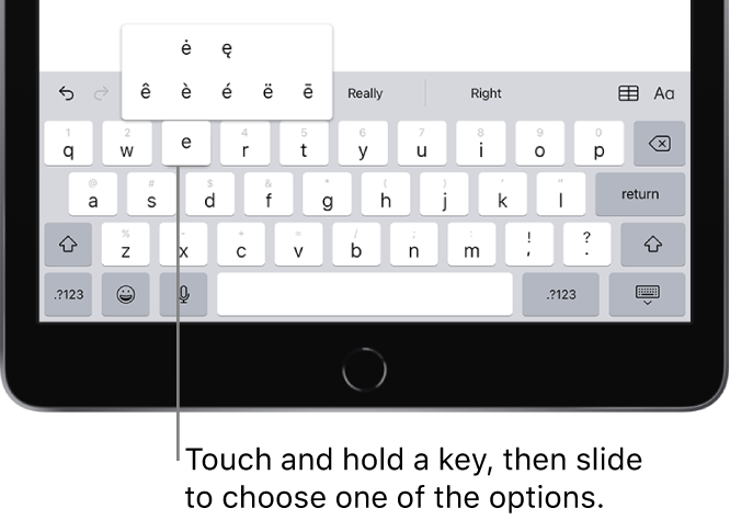 option key on ipad pro keyboard