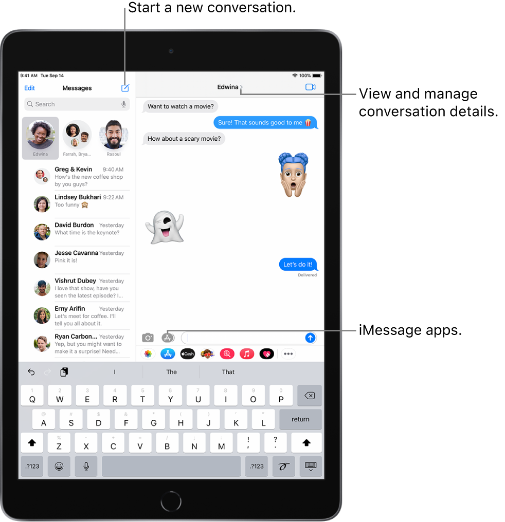 Send And Receive Text Messages On Ipad Apple Support