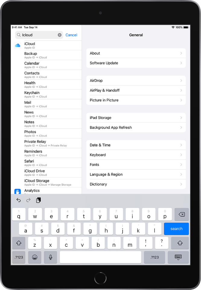 Find Settings On Ipad Apple Support, Where Is Screen Mirroring On Ipad Air 2