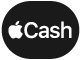 „Apple Cash“ mygtuką