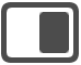 кнопка «Розділений екран (права частина)»