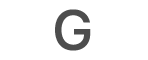 Statussymbolet for GPRS (et ”G”).