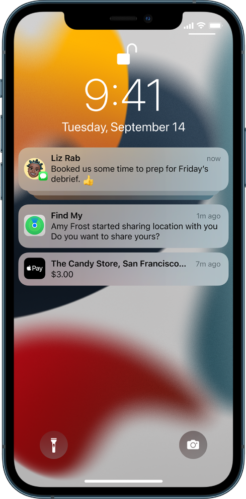 View And Respond To Notifications On Iphone Apple Support