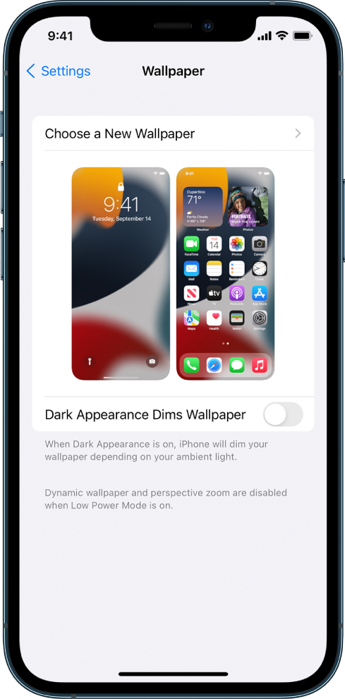 Change The Wallpaper On Iphone Apple Support - How To Put 3d Wallpaper On Iphone