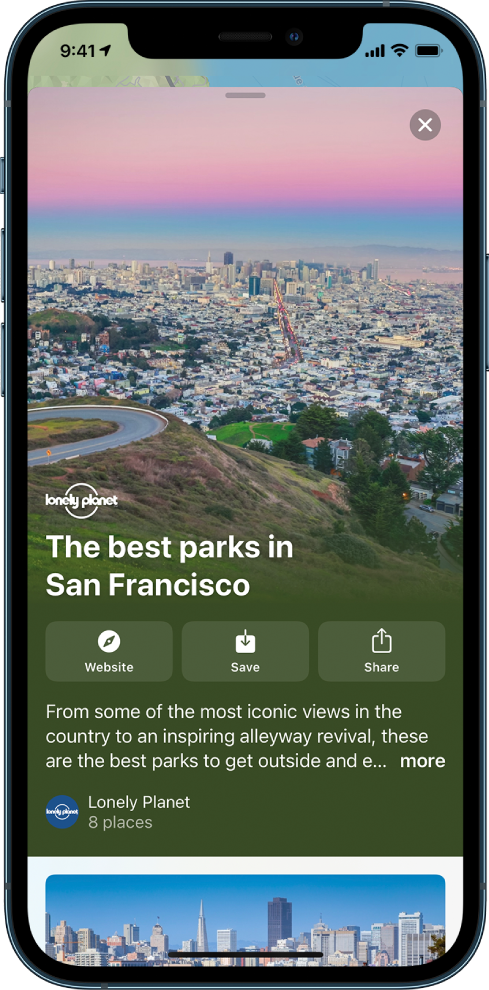 A Guide to parks in San Francisco.