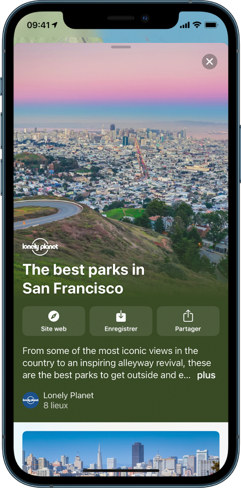 Un guide des parcs de San Francisco.