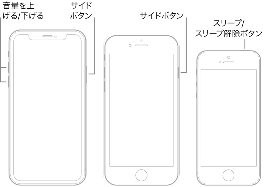 Iphoneのオン オフを切り替える Apple サポート 日本