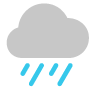 An icon symbolizing rain.