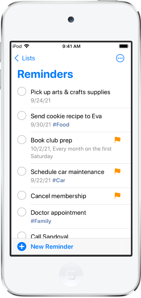 Create to-do lists - Apple Support