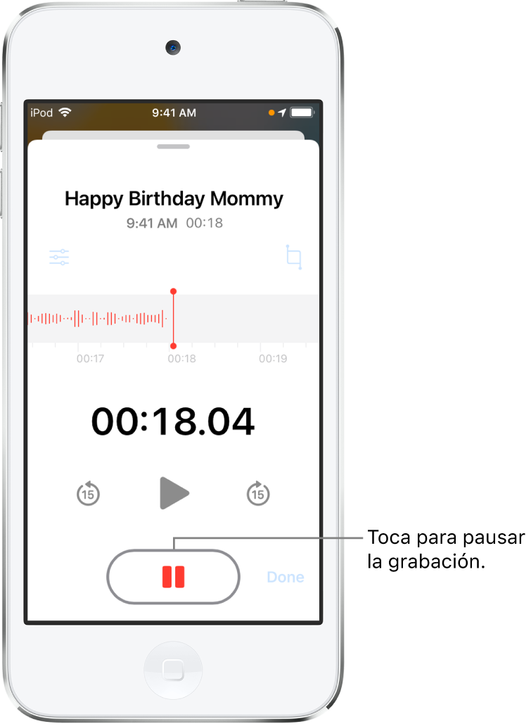 Como grabar un mensaje de voz en mi iphone sale