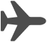 het vliegtuigmodussymbool