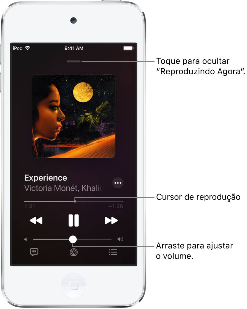 Letras do iTunes para o iPods e iPhones