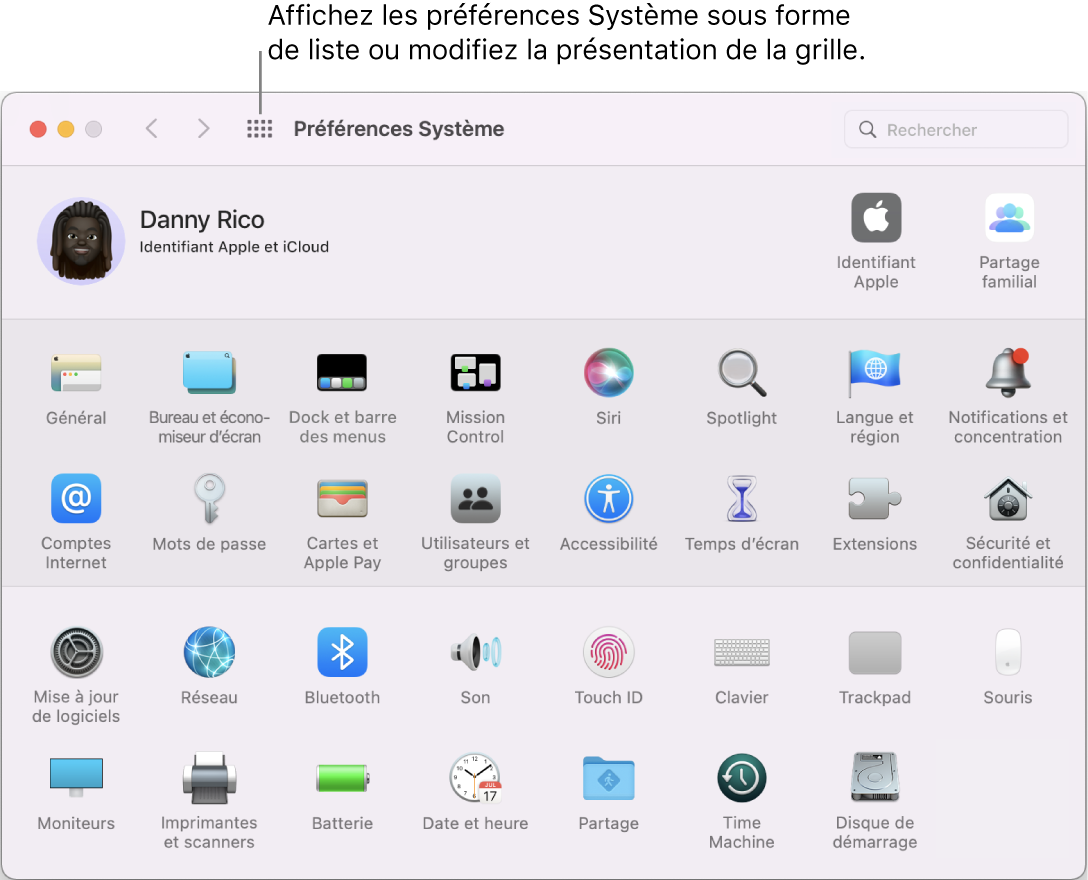 Personnaliser votre Mac avec Préférences Système Assistance Apple (FR)