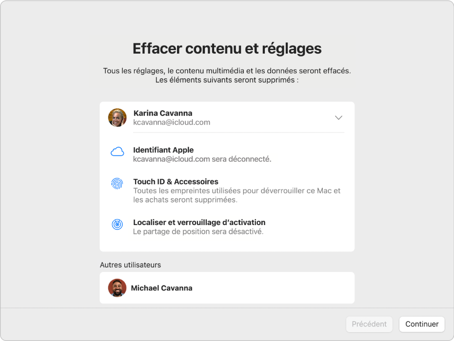 Effacer votre Mac Assistance Apple (FR)