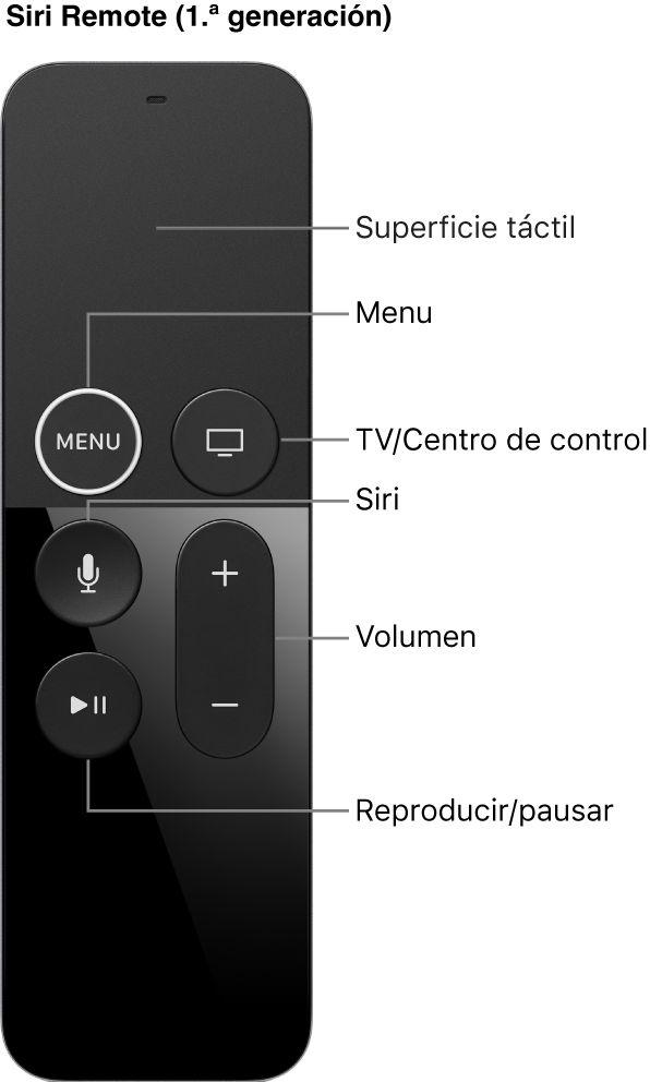 Siri Remote (1.ª generación)